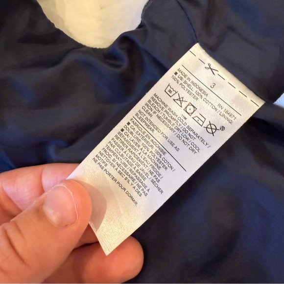 Janie and Jack Boys 3T Navy Blue Velvet Dress Vest | Holiday Formal - Picture 7 of 7